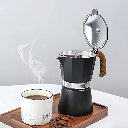 Eu Certification Aluminum Classic Stovetop Espresso Maker For Great Flavored Strong Espresso,Italian Style Espresso Moka Pot,Cuban And Greca Coffee Maker,Brewer Percolator,Easy To Operate&Clean #TOP5