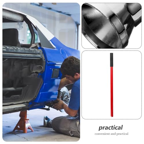 Image of Holibanna Hydraulic Jack Handle Replacement Floor Jack Handle Replacement Horizontal Pole Lever for Automotive Garage Use 19.68 Inch Extended 1 Pc