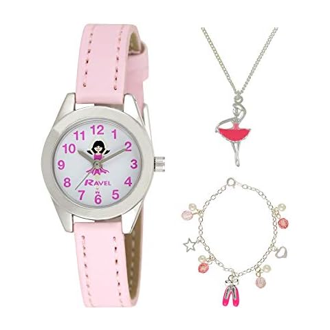 Ravel - Little Gems Reloj de Ballet Infantil y Juego de Joyas Plateadas Cover