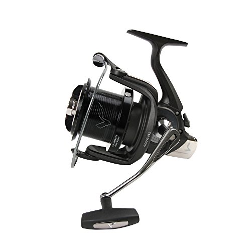 VERCELLI Enygma ULH-6+1bb Carrete de Pesca, Negro, Talla Única