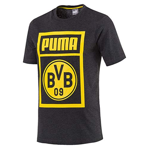 PUMA BVB Shoe Tag Tee, T-Shirt Uomo