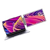 Wayfadacc Multifunktionaler tragbarer Bildschirm Extender 14-Zoll Format mit USB Typ C HDTV Anschlüssen für die Laptop Erweiterung Büro und in der Unterhaltungsbranche