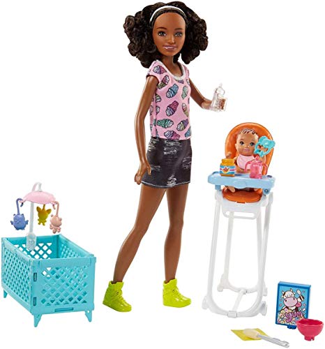 Barbie Babysitters Inc. Feeding Playset miniatura 1