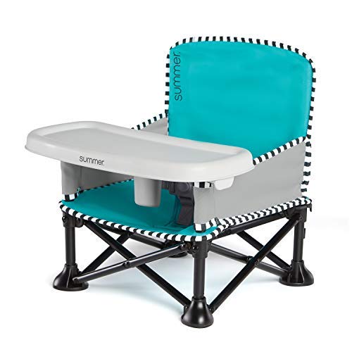 Summer Pop ‘n Sit SE Booster Chair, Sweet Life Edition, Aqua Sugar Color
