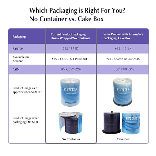 Image of DVD-R Blank Discs 4.7GB : 16x Silver Top Disc Blank DVD Discs 100-Pack Shrink Wrap - Archival Quality for Photos Videos Data - (no Cake Box Container)