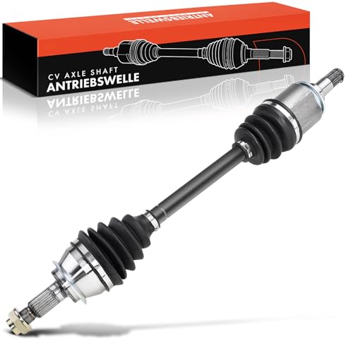 Frankberg Arbre de Transmission Boîte de vitesses manuelle sans bague ABS Essieu Avant Gauche Compatible avec Min.i R50 R53 C.o.o.p.e.r One 2001-2006 Remplacer# 31607518237