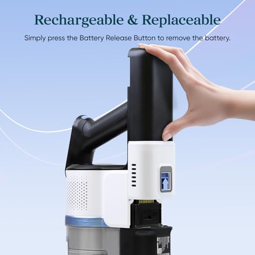 Image of Levoit AERO Vacuum Replacement Battery, 2500mAh, Up to 70-Min Runtime | Extended Runtime Up to 140 Minutes with an Extra Battery, Genuine Accessory, Removable & Rechargeable, Flexible Charging