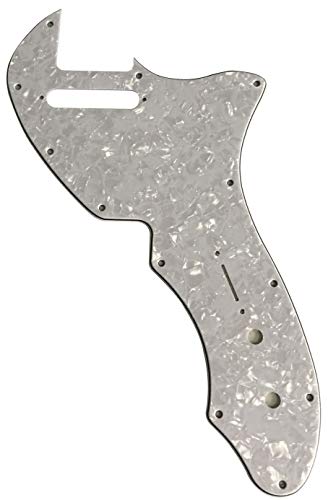 For Tele '69 Reissue Thinline Telecaster Style Guitar Pickguard Scratch Plate (4 Ply White Pearl)