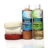 Venco Clear X Glass Polish & Protector - 16oz Kit for Removing Rust, Burnt-In Stains, Water Spots - Protects & Repels Water, Snow - Ideal for Yachts, Cars, Home Windows, RVs & More - Made in USA