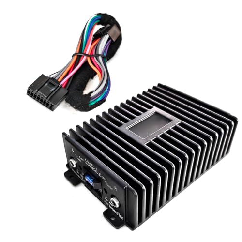 Amplificador auditivo para automóvil MF80.4 de aluminio con sintonización de sonido 4