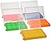 Heathrow Scientific HD23461A 5 Piece Polypropylene 96-Well PCR Rack Assorted Colors Set