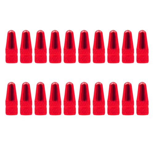 20 パック耐腐食性バルブキャップ耐久性自転車漏れ防止強化タイヤ保護耐腐食性自転車