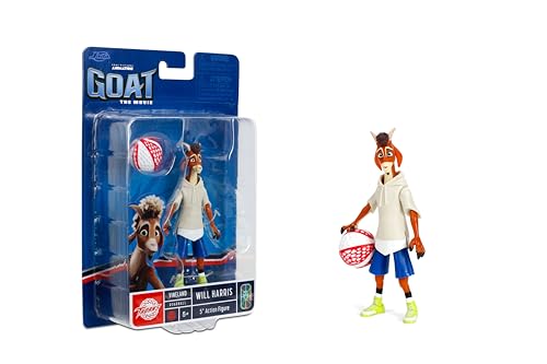 Jada Goat Will Harris (Casual Version) Action Figure 5 Scale Collectible with Roarball Accessory 4.5 Figure Toys