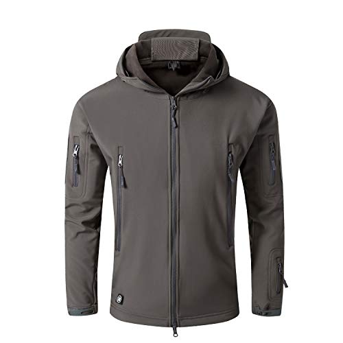 ANTARCTICA Men's Outdoor Waterproof Soft Shell Hooded Military Tactical Jacket