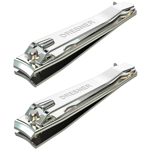 2PCS Stainless Steel Nail Clippers Set,...