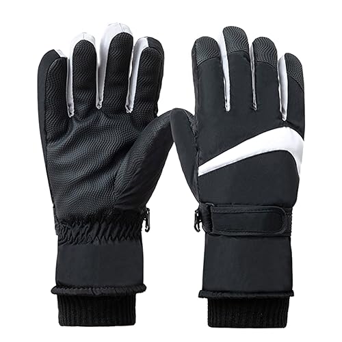 Gants de ski imperméables contre la perte pour adulte et cyclisme
