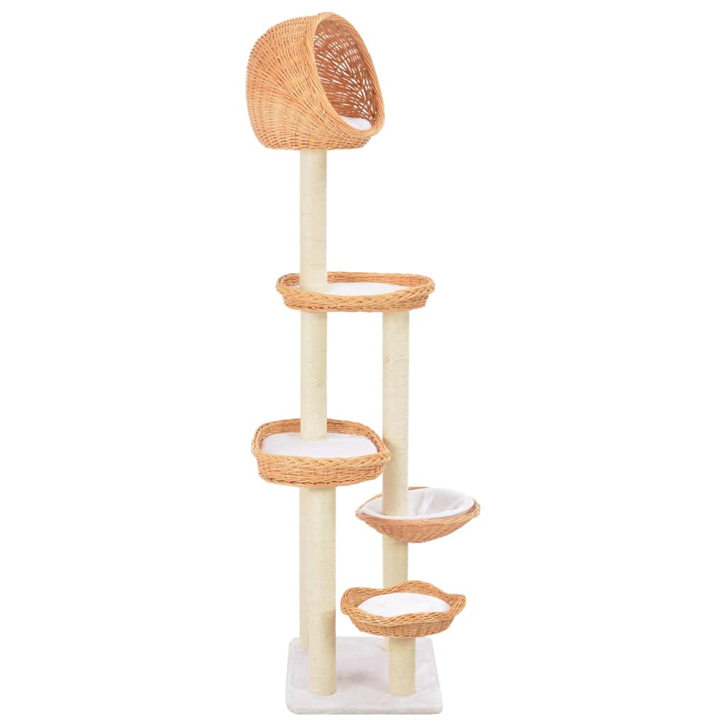 Árboles de Gatos, Árboles de Gatos, Postes Dearre de Cáñamo, Sauces Naturales, Torres de Árboles de Gatos, Postes Dearre, Casas de Escalada de Gatos de Varios Pisos, Apartamentos Y Escaleras d
