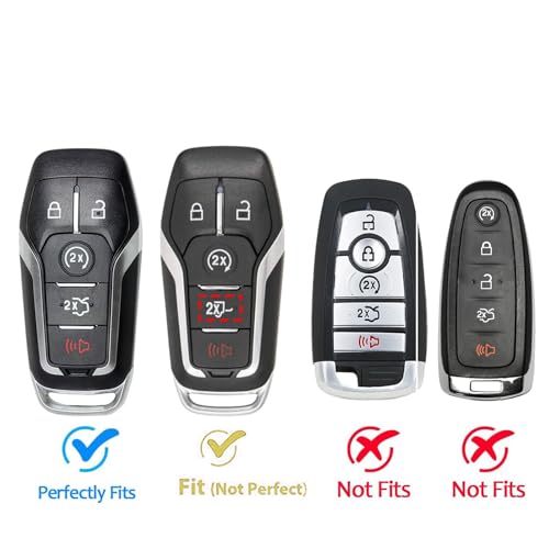 Funda de llave con absorción de impactos para control remoto de Lincoln MKZ y MKX 4
