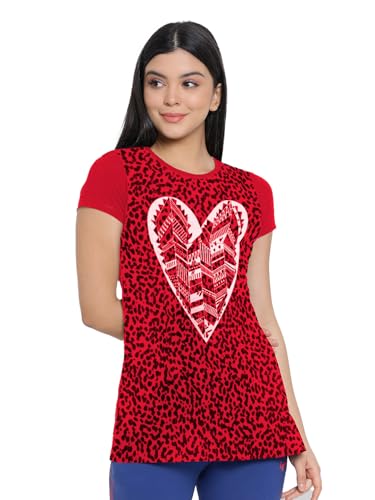 Image of Lyra Women's Cotton Regular Fit T-Shirt
