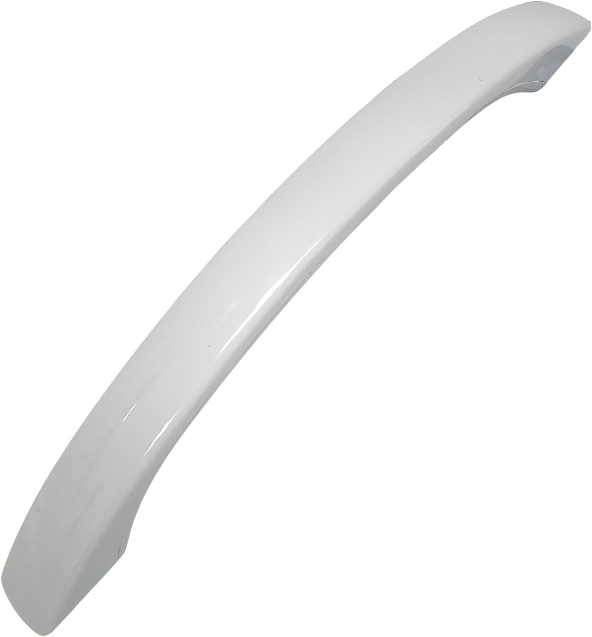 WB15X10023 Microwave Door Handle, Compatible for GE Microwave, Door Handle White Plastic 11inch Length 9-7/8inch mounting Holes, Replacement Part Number PS232103 AP2021174 25QBP3785