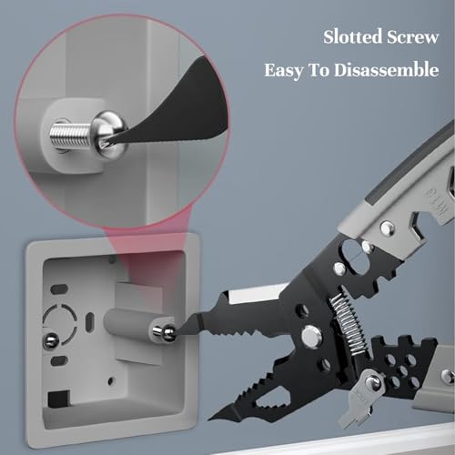 Image of All in 1 Multifunction Stainless Steel Wire Stripper /Wire Crimping Tool, Wire Cutter, Wire Crimper, Cable Stripper, Wiring Tools and Multi-Function Hand Tool (28 IN 1)