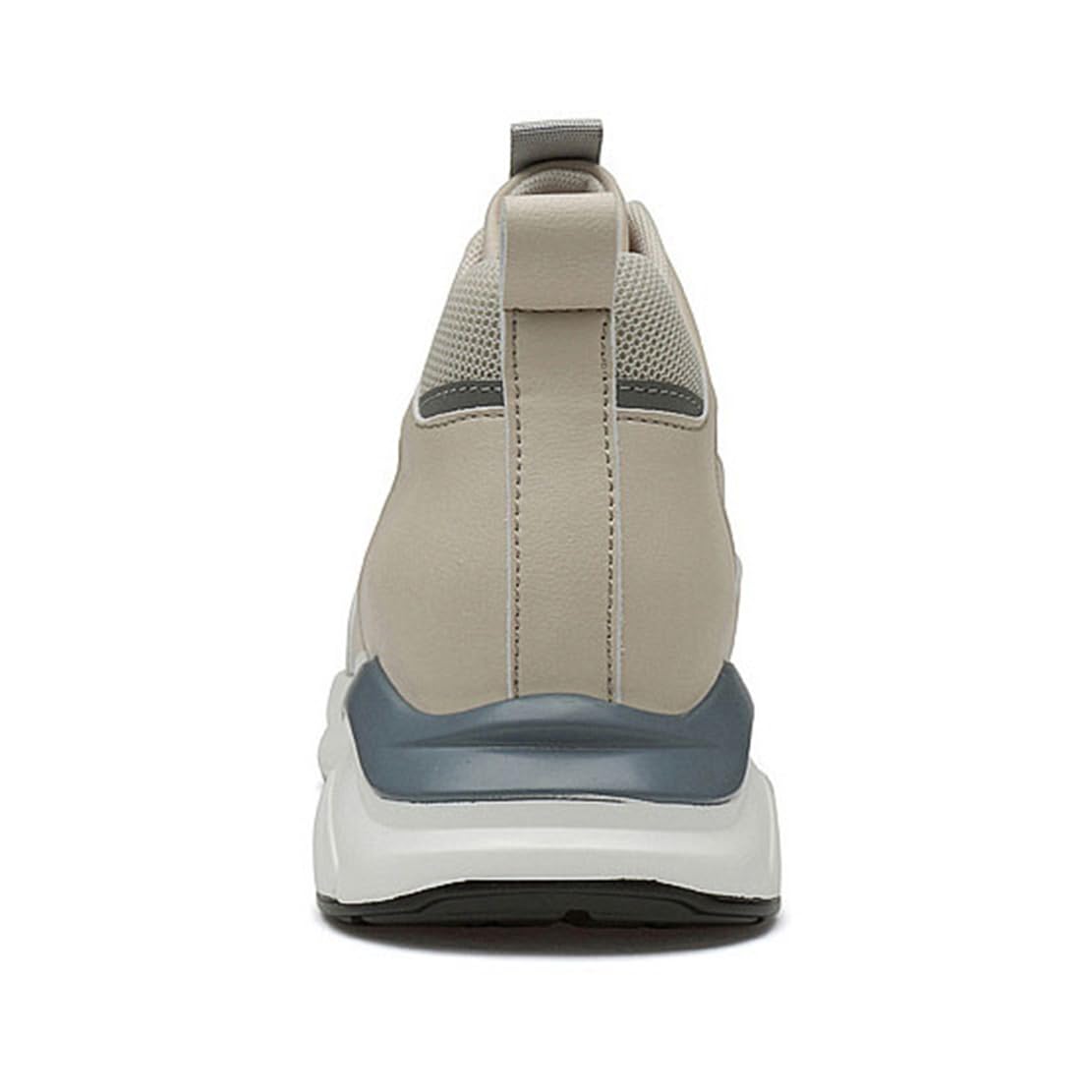 Scarpe con Rialzo per Uomo, Scarpe con Rialzo Invisibile da 8 Cm, Scarpe Casual più Alte, Comode Scarpe da Passeggio Leggere