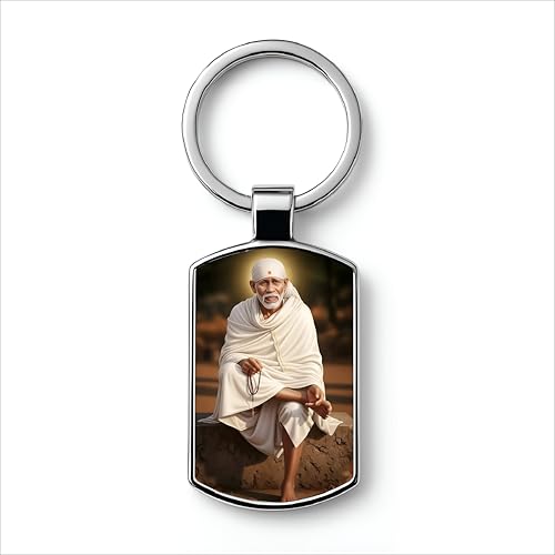 Image of Premium Printed Metal Keychain for Men & Women | High-Definition Artwork Print | Durable Key Ring for Car, Bike, Home & Office Keys | Stylish Decorative Key Holder Gift