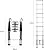 Ladders,Telesladder Loft Ladder Aluminum Ladder Retractable Folding Extension Tall Multi Purpose Industrial/8.5Ft/2.6M
