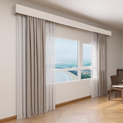 Cenefa de cornisa de ventana para salones modernos 2