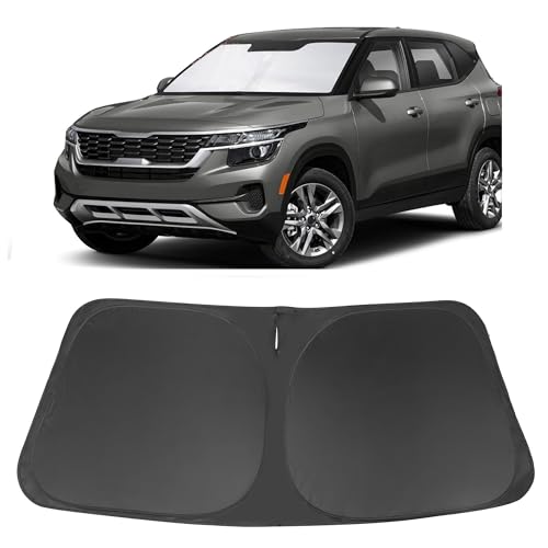 Windshield Sun Shade Custom Fit for 2021 2022 2023 2024 2025 2026 Kia Kia Seltos Accessories...