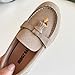 Ctreela Baby Girls Toddler Kids Loafers Faux Suede Dressy Cute First Walking Slip On Shoes Walk Training Dress Party Shoe Beige