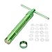 Alvinlite Fondant Extruder, Clay Gun Sugar Paste Extruder Ceramics Pottery Modeling Decorating Tool Set with 20 Discs
