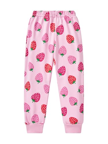 Image of RETSUGO Little Girls 2 Piece Clothing Sets Toddler Unicorn Sweatshirts and Leggings Cotton Fall Winter Casual Outfits 3-8T