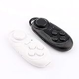 Calvas 3in1 Bluetooth Gamepad Game Controller Wireless Selfie Remote Shutter For Iphone IOS SAMSUNG PC laptop TV Box - (Color: Black)