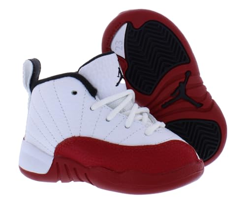 Jordan Toddler's 12 Retro Cherry White/Black-Varsity Red (850000 116) - 42