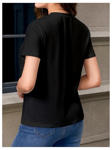 Verdusa Women's Short Sleeve Fringe Tops Tassel Trim Cowgirl Shirts Western Outfits2