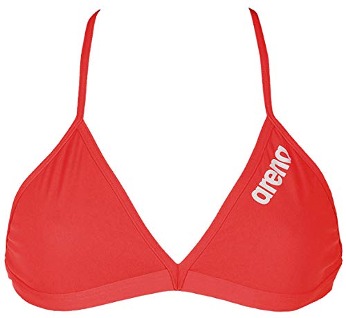 Arena Women's Solid Tie Back MaxLife Bikini Top