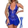 Descubre la mejor manicura y pedicura de LugoPulsa aqui 👈🏼 y pide cita Rayson-Conjunto-de-Lenceria-con-Meida-Mujer-Encaje-Ropa-Interior-Cuello-en-V-Babydoll-Body-Ropa-de-Dormir-Sin-Espalda-Camisones