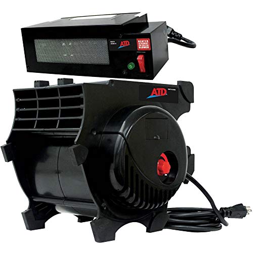 ATD 40300HTR 300 CFM Pro Air Blower with FREE Heater Attachment for 300 CFM Blower
