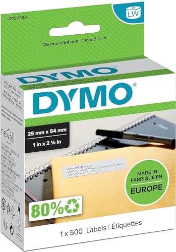 DYMO LabelWriter 550 étiqueteuse impression thermique directe 25mm x 54mm