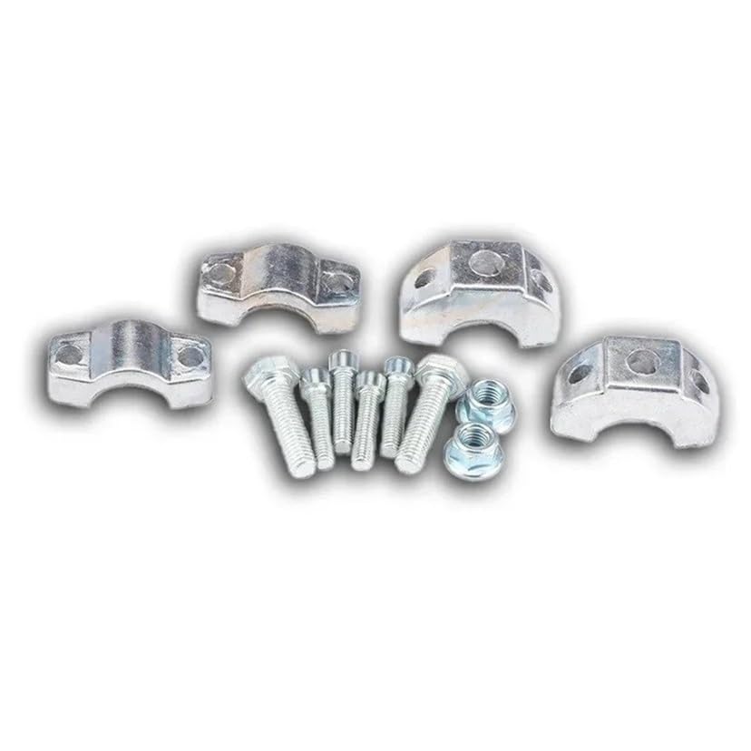 Elevadores de manillar 22 mm y 7/8 pulgadas con soporte y abrazadera para minimotos 47cc 49cc