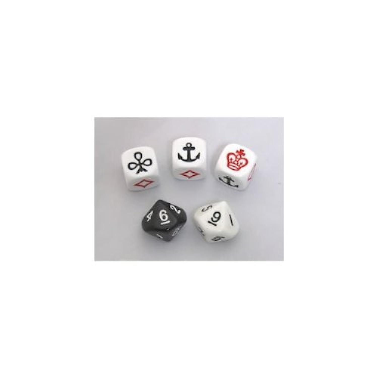 Koplow Games KOP01450 Crown and Anchor Dice