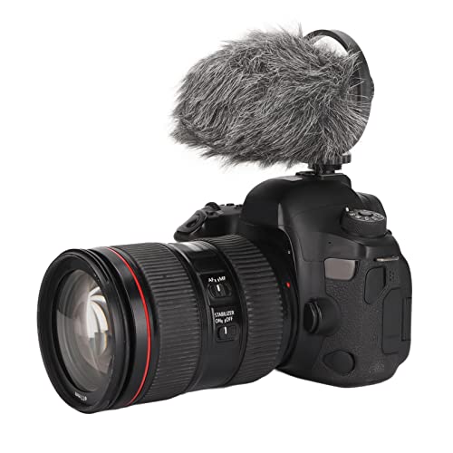 Microfone Vlogging, Entrada para microfone de filmadora de 3,5 mm para câmeras SLR