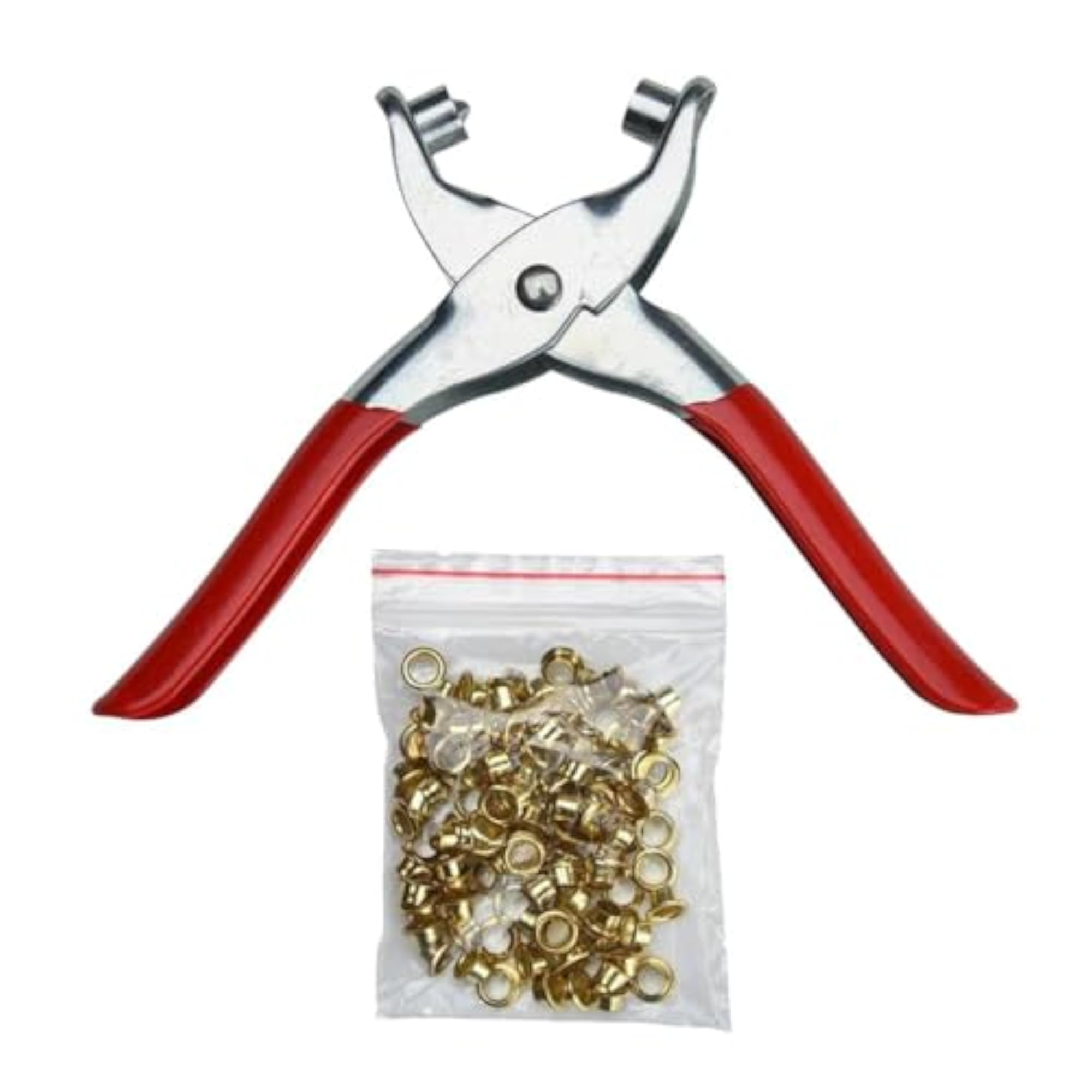 Grommet Eyelet Setting Pliers Tool Set for Leather Craft