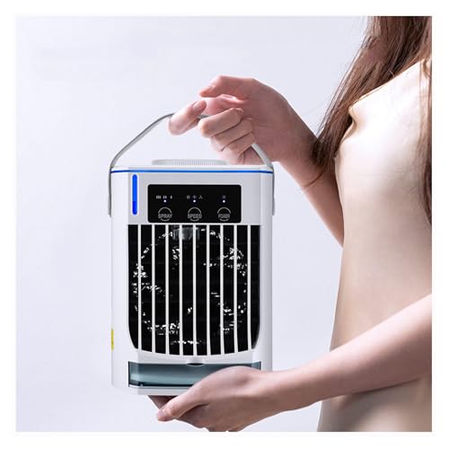 LRF-yxkj Tanque De Agua De 500 Ml Aire Acondicionado Pequeño, Ar Condicionado Portatil Sem Tubo Velocidad Máxima del Viento: ≥3 M/S, Aire Acondicionado Sin Instalacion para Dormitorio, Oficina