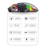 Zoom IMG-2 mengshen mouse senza fili trasparente Zoom IMG-2 mengshen mouse senza fili trasparente