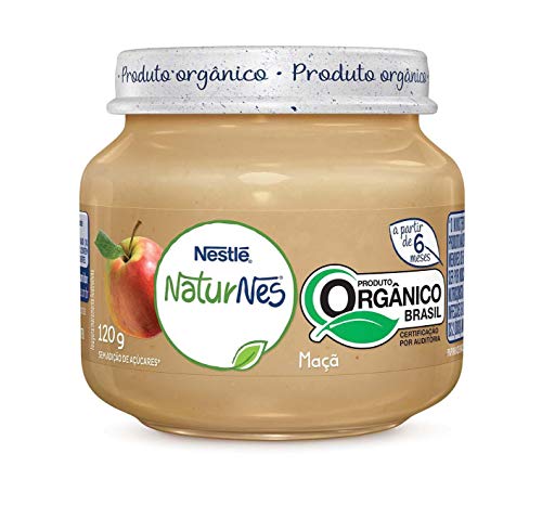 Papinha Orgânica, Maçã, Naturnes, 120g