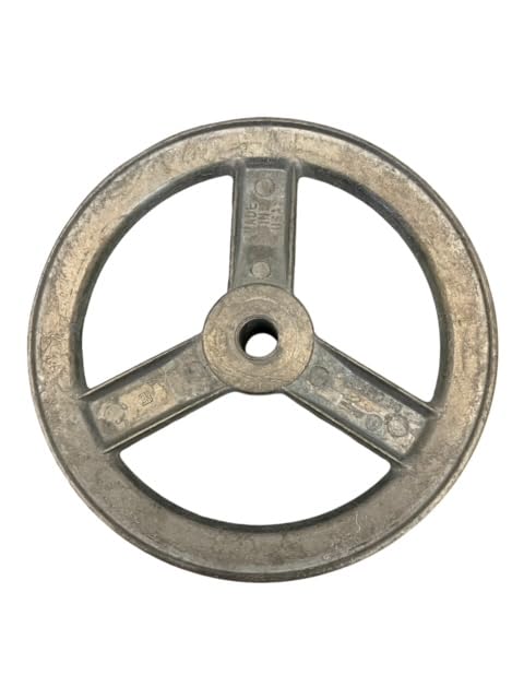 6" x 1/2" Bore, No Keyway, A-Groove,Chicago Die Cast Pulley. 100% Made in The USA!