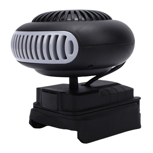 Vikye Calentador de Espacio Inalámbrico, Calentador a Batería de 170 W con Rotación de 360°, 2 Ajustes de Calor y Puertos USB Duales, de Taller Portátil para Uso en