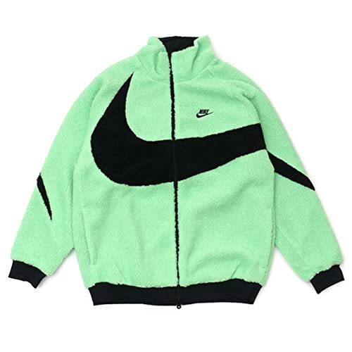 [NIKE (iCL)] SWOOSH FULL ZIP JACKET {A t[X WPbg ILLUSION GREEN/BLACK BQ6546-350 [LTCY]